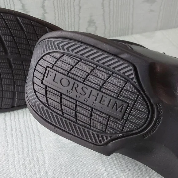 NIB FLORSHEIM Men's Work Shoes SIZE 9 D / #074 - Picture 5 of 10